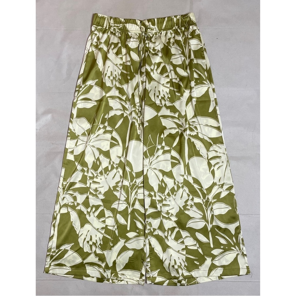 NWT New $89 Adrianna Papell Satin Drawstring Waist Pants Size M
